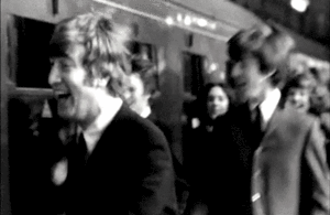 The Beatles GIF. Grappig Artiesten Sneeuw The beatles Gifs Ringo starr John lennon 