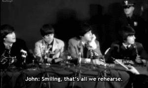 The Beatles GIF. Artiesten The beatles Gifs Helpen 