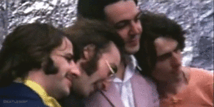 The Beatles GIF. Muziek Artiesten The beatles Gifs Zwart en wit Paul mccartney 