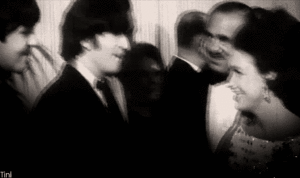 The Beatles GIF. Artiesten The beatles Gifs Beatlemania 