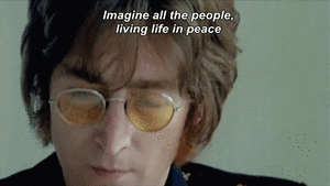 The Beatles GIF. Artiesten The beatles Gifs Eye roll Ringo starr 60s 