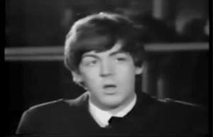 The Beatles GIF. Grappig Artiesten Sneeuw The beatles Gifs Ringo starr John lennon 