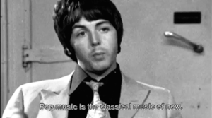The Beatles GIF. Artiesten The beatles Gifs Beatlemania 