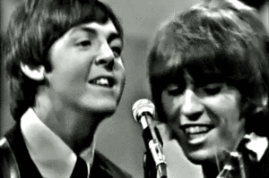 The Beatles GIF. Artiesten The beatles Gifs George harrison 