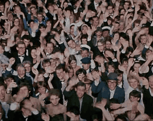 The Beatles GIF. Artiesten The beatles Gifs George harrison Indi&euml; Het leven van de materi&euml;le wereld 