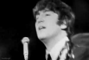 The Beatles GIF. Artiesten The beatles Gifs George harrison Indi&euml; Het leven van de materi&euml;le wereld 