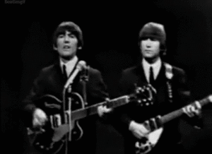 The Beatles GIF. Artiesten The beatles Gifs Helpen 