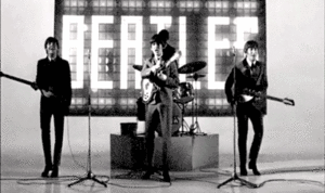 The Beatles GIF. Artiesten The beatles Gifs George harrison Indi&euml; Het leven van de materi&euml;le wereld 