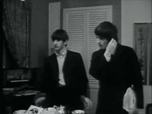 The Beatles GIF. Artiesten The beatles Gifs Paul mccartney 