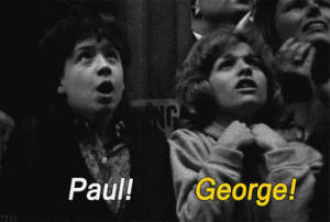 The Beatles GIF. Artiesten The beatles Gifs Beatlemania 