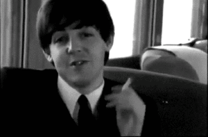 The Beatles GIF. Artiesten The beatles Gifs George harrison 
