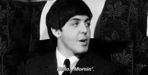 The Beatles GIF. Cartoons Artiesten The simpsons The beatles Gifs Milhouse 
