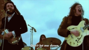 The Beatles GIF. Artiesten Golf The beatles Paul Gifs Hi Paul mccartney 