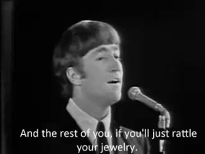 The Beatles GIF. Artiesten The beatles Gifs Helpen 