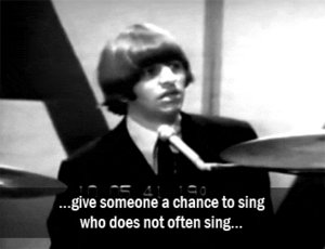 The Beatles GIF. Artiesten The beatles Gifs Paul mccartney 