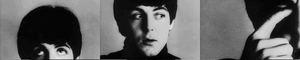 The Beatles GIF. Muziek Artiesten George The beatles Gifs Wijnoogst Oud Zwart en wit Paul mccartney John lennon Ri 