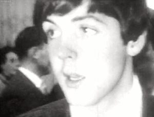 The Beatles GIF. Artiesten The beatles Gifs Beatlemania 