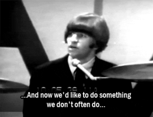 The Beatles GIF. Applaus Artiesten The beatles Gifs Klappen 