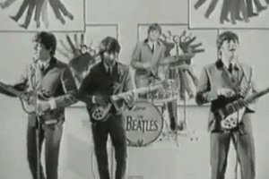 The Beatles GIF. Artiesten The beatles Gifs Helpen 