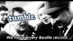 The Beatles GIF. Artiesten The beatles Gifs Helpen 
