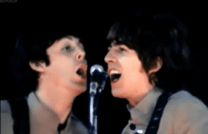 The Beatles GIF. Artiesten The beatles Gifs Helpen 