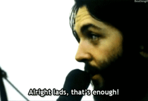 The Beatles GIF. Artiesten The beatles Gifs Helpen 