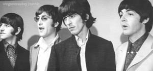 The Beatles GIF. Artiesten Vrolijk kerstfeest The beatles Gifs George harrison 
