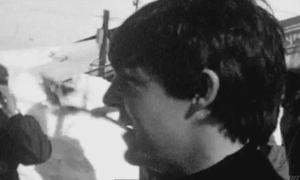 The Beatles GIF. Muziek Artiesten The beatles Gifs Zwart en wit Paul mccartney 