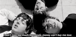 The Beatles GIF. Artiesten The beatles Gifs Glimlach Lachend George harrison 