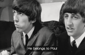 The Beatles GIF. Artiesten The beatles Gifs George harrison 