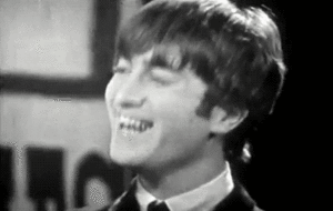 The Beatles GIF. Grappig Artiesten Sneeuw The beatles Gifs Ringo starr John lennon 