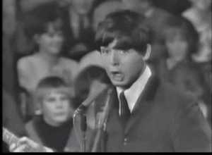 The Beatles GIF. Artiesten The beatles Gifs George harrison 