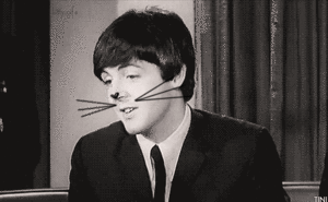 The Beatles GIF. Artiesten The beatles Gifs George harrison 