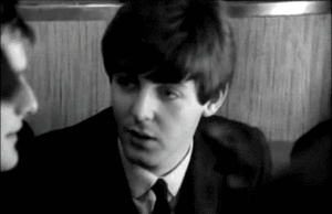 The Beatles GIF. Artiesten The beatles Gifs Eye roll Ringo starr 60s 