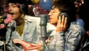 The Beatles GIF. Artiesten The beatles Gifs Gtfo George harrison 