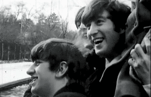The Beatles GIF. Artiesten Vrolijk kerstfeest The beatles Gifs George harrison 