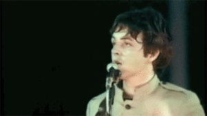 The Beatles GIF. Artiesten The beatles Gifs Gtfo George harrison 