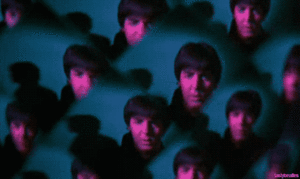 The Beatles GIF. Artiesten The beatles Gifs Paul mccartney 