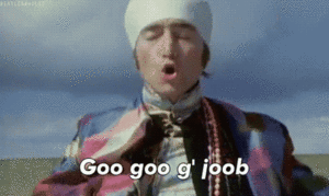 The Beatles GIF. Artiesten The beatles Gifs Helpen 