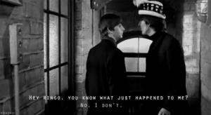 The Beatles GIF. Artiesten The beatles Gifs George harrison Ringo starr 