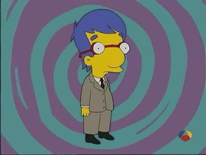 The Beatles GIF. Cartoons Artiesten The simpsons The beatles Gifs Milhouse 