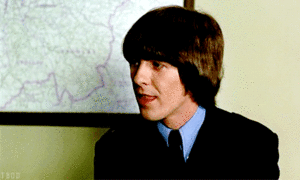 The Beatles GIF. Artiesten The beatles Gifs George harrison Ringo starr Paul mccartney John lennon 60s Yellow submar 