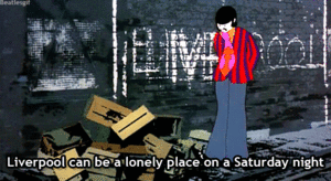 The Beatles GIF. Artiesten The beatles Gifs Glimlach Lachend George harrison 
