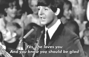 The Beatles GIF. Muziek Auto Artiesten Hallo The beatles Gifs Romp Band 