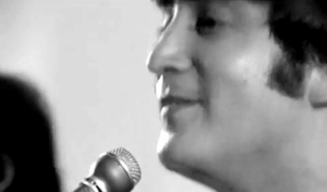 The Beatles GIF. Muziek Artiesten George The beatles Gifs Wijnoogst Oud Zwart en wit Paul mccartney John lennon Ri 