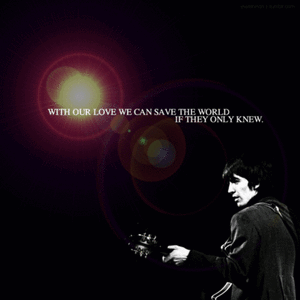 The Beatles GIF. Artiesten Vrolijk kerstfeest The beatles Gifs George harrison 