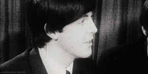 The Beatles GIF. Artiesten The beatles Gifs Paul mccartney 