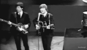 The Beatles GIF. Artiesten The beatles Gifs Helpen 