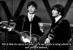 The Beatles GIF. Artiesten The beatles Gifs 