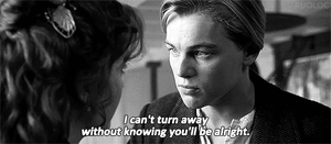 Titanic GIF. Bioscoop Films en series Titanic Leonardo dicaprio Kus Gifs Filmsterren James cameron 